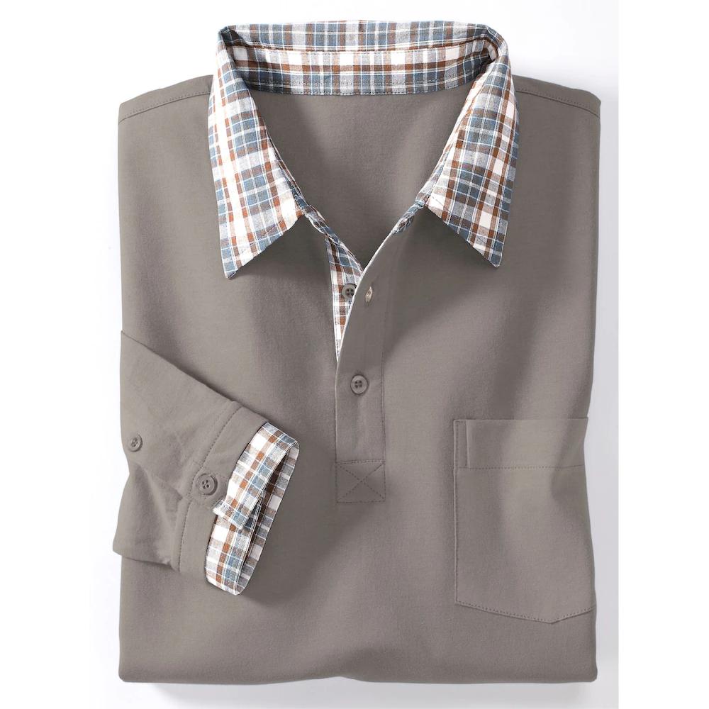 Classic Langarm-Poloshirt »Poloshirt« (1 Tlg.)