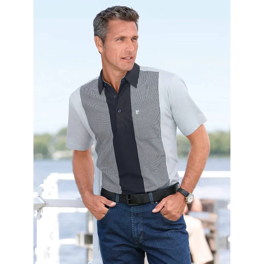 Classic Poloshirt »Kurzarm-Shirt« (1 tlg.)