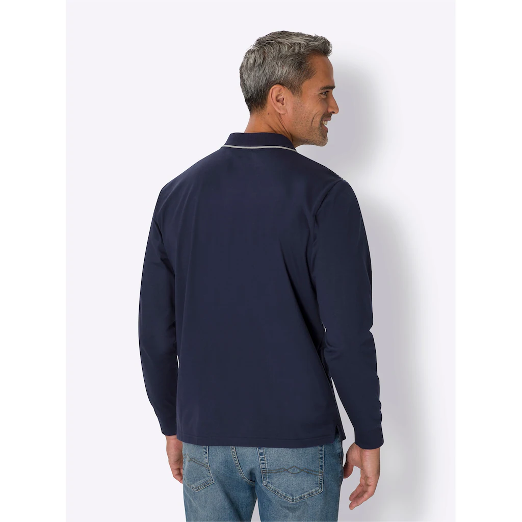 Classic Poloshirt »Langarm-Poloshirt« (1 Tlg.)