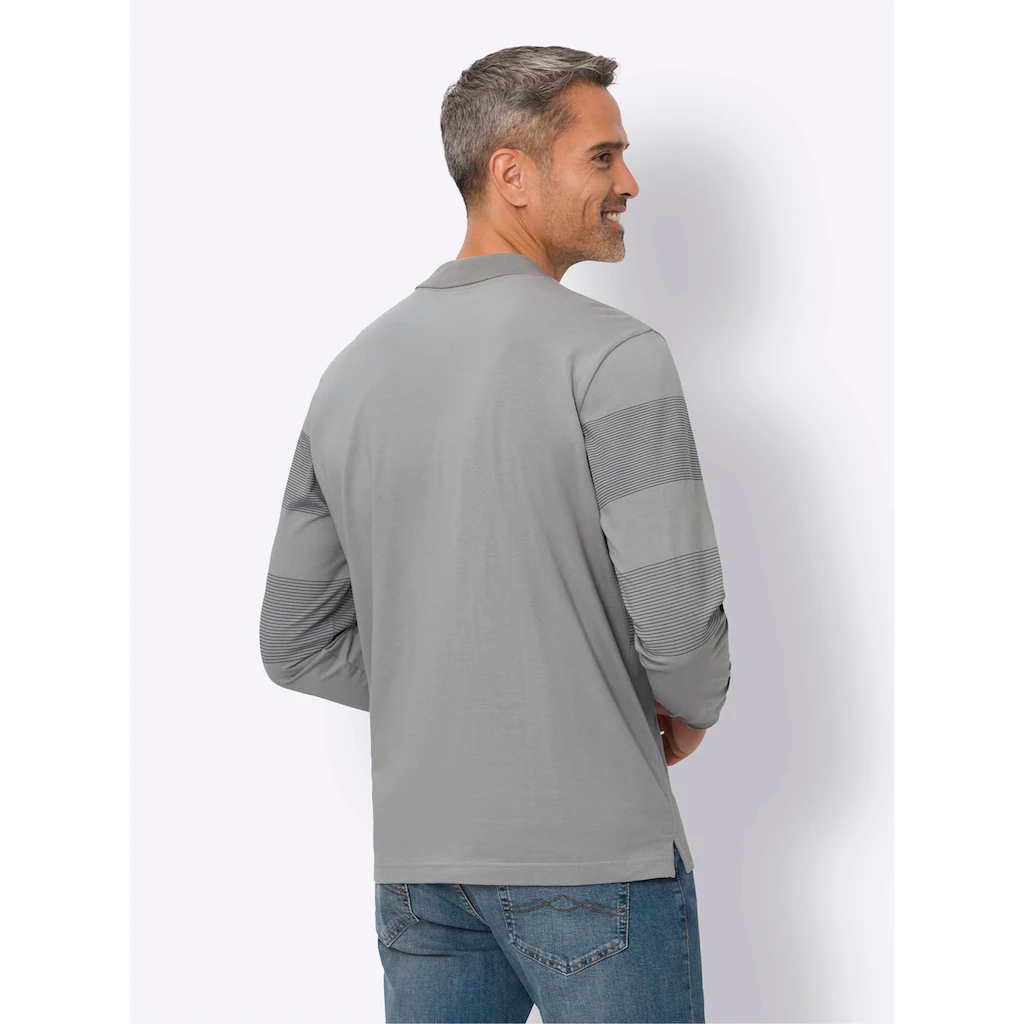 Classic Poloshirt »Langarm-Poloshirt« (1 Tlg.)
