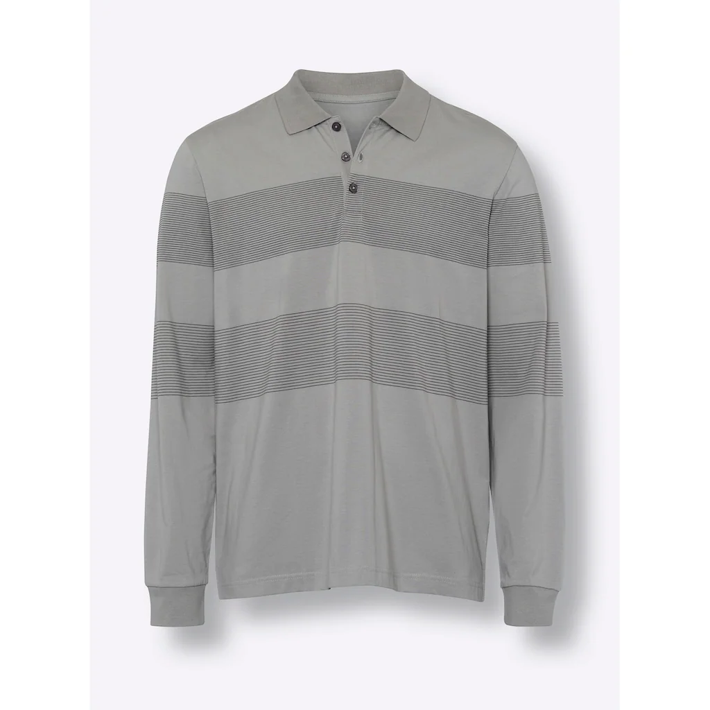 Classic Poloshirt »Langarm-Poloshirt« (1 Tlg.)