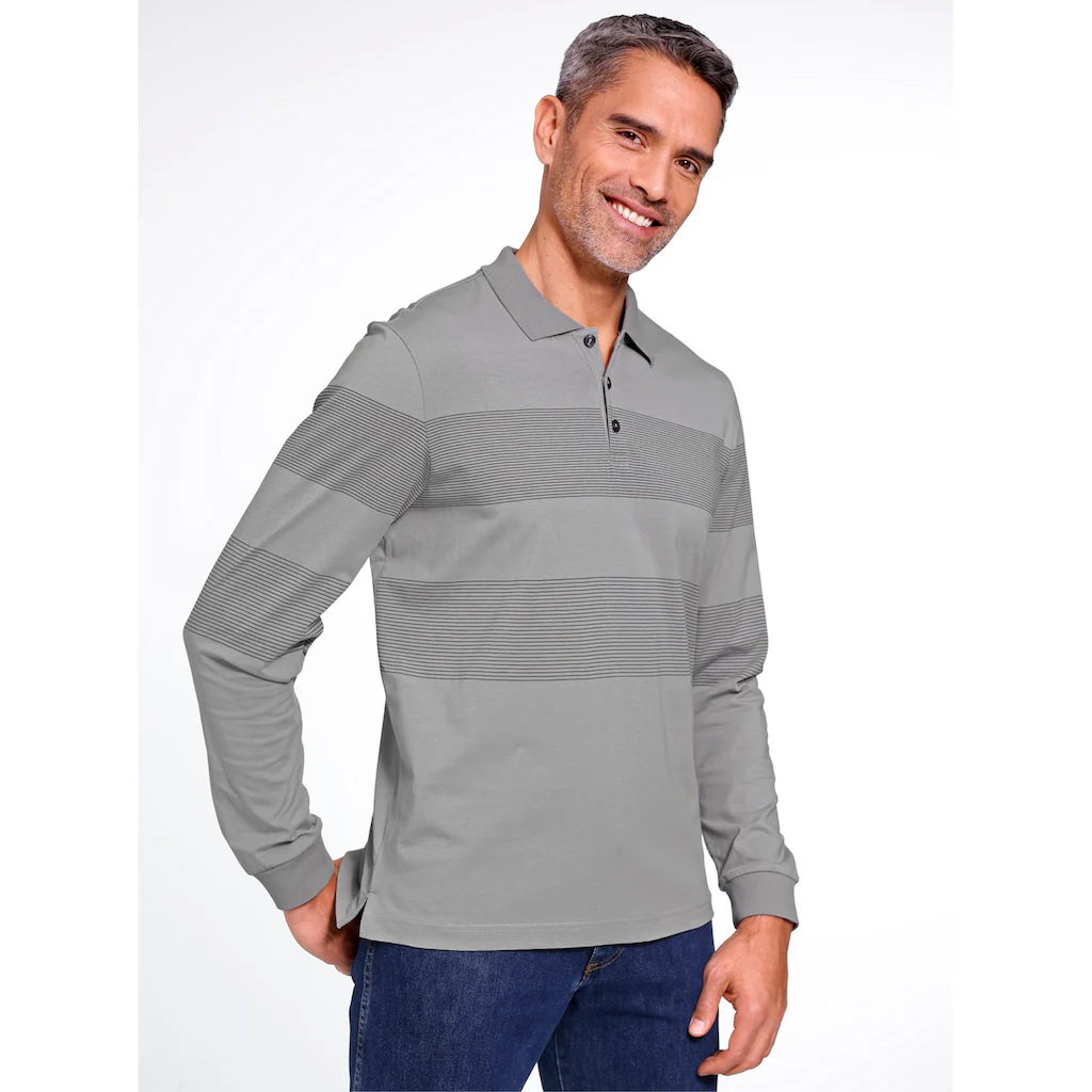 Classic Poloshirt »Langarm-Poloshirt« (1 tlg.)