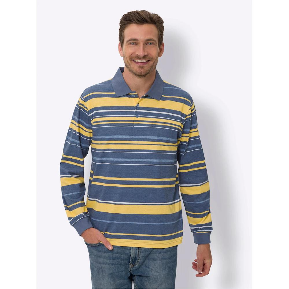 Classic Poloshirt »Langarm-Poloshirt« (1 Tlg.)