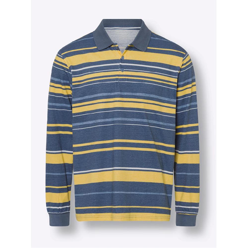 Classic Poloshirt »Langarm-Poloshirt« (1 Tlg.)