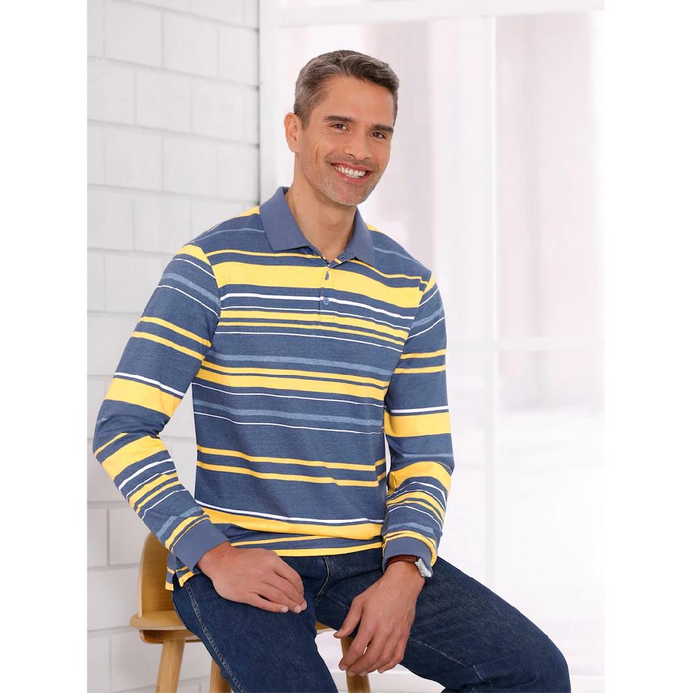 Classic Poloshirt »Langarm-Poloshirt« (1 tlg.)