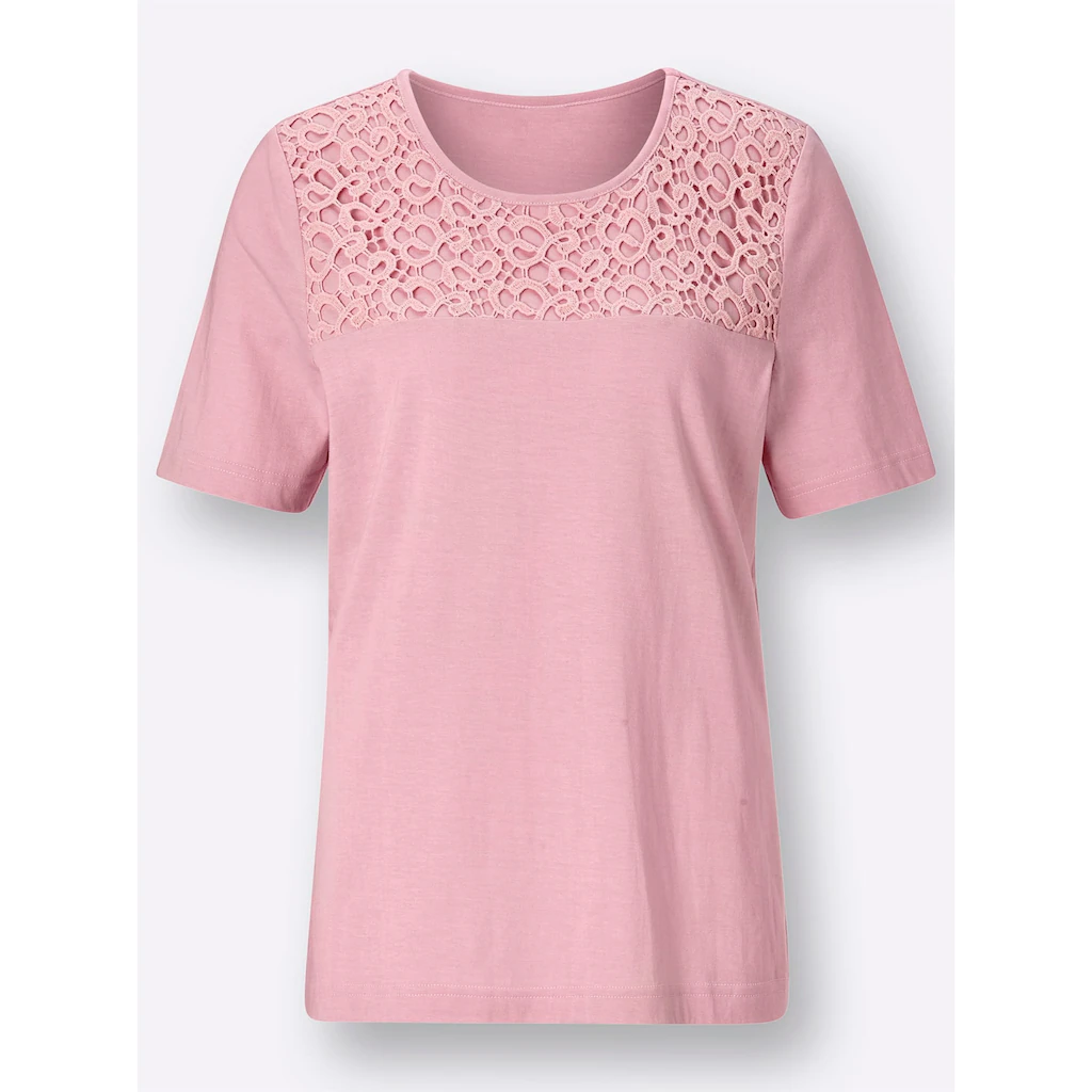 Classic Spitzenshirt »Shirt« (1 Tlg.)