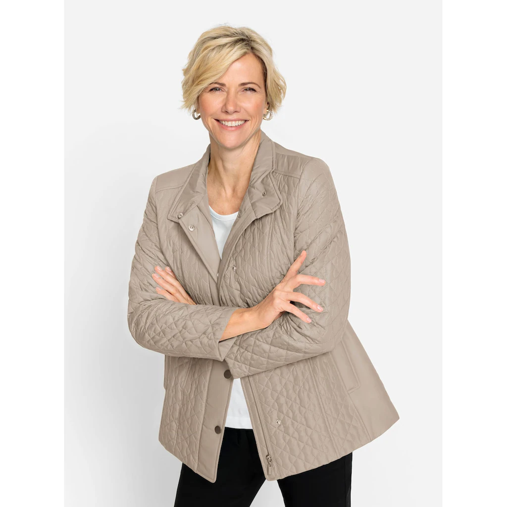 Classic Steppjacke Ohne Kapuze