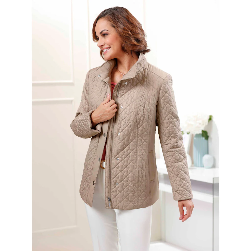 Classic Steppjacke ohne Kapuze