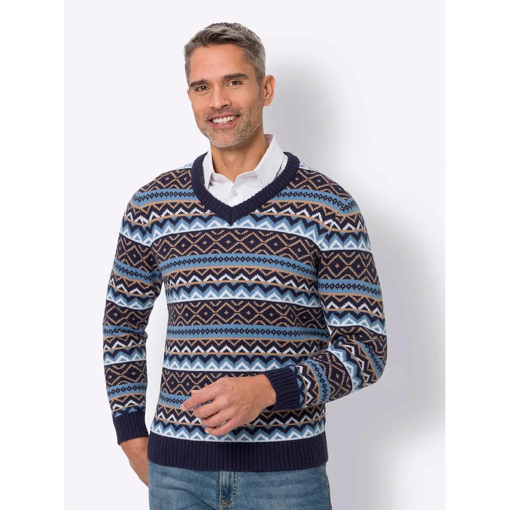 Classic V-Ausschnitt-Pullover »Pullover« ▷ Für