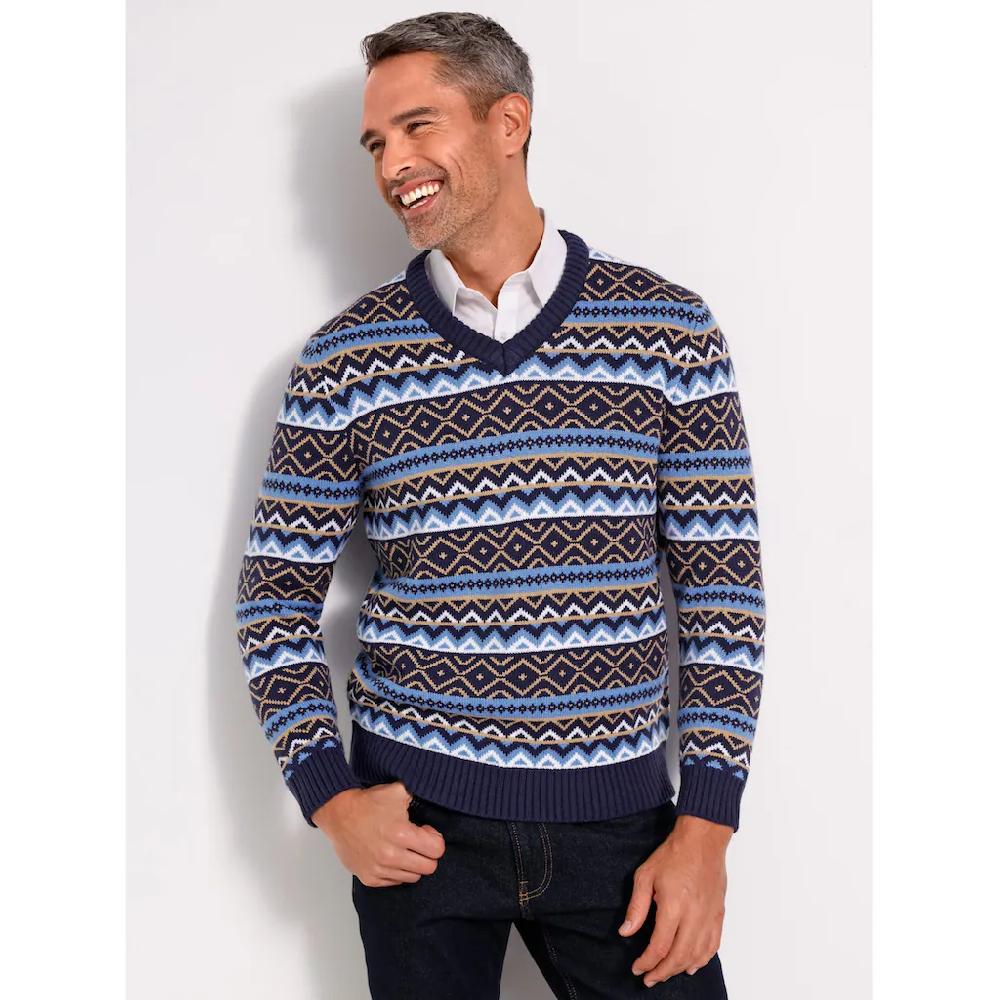 Classic V-Ausschnitt-Pullover »Pullover« ▷ für