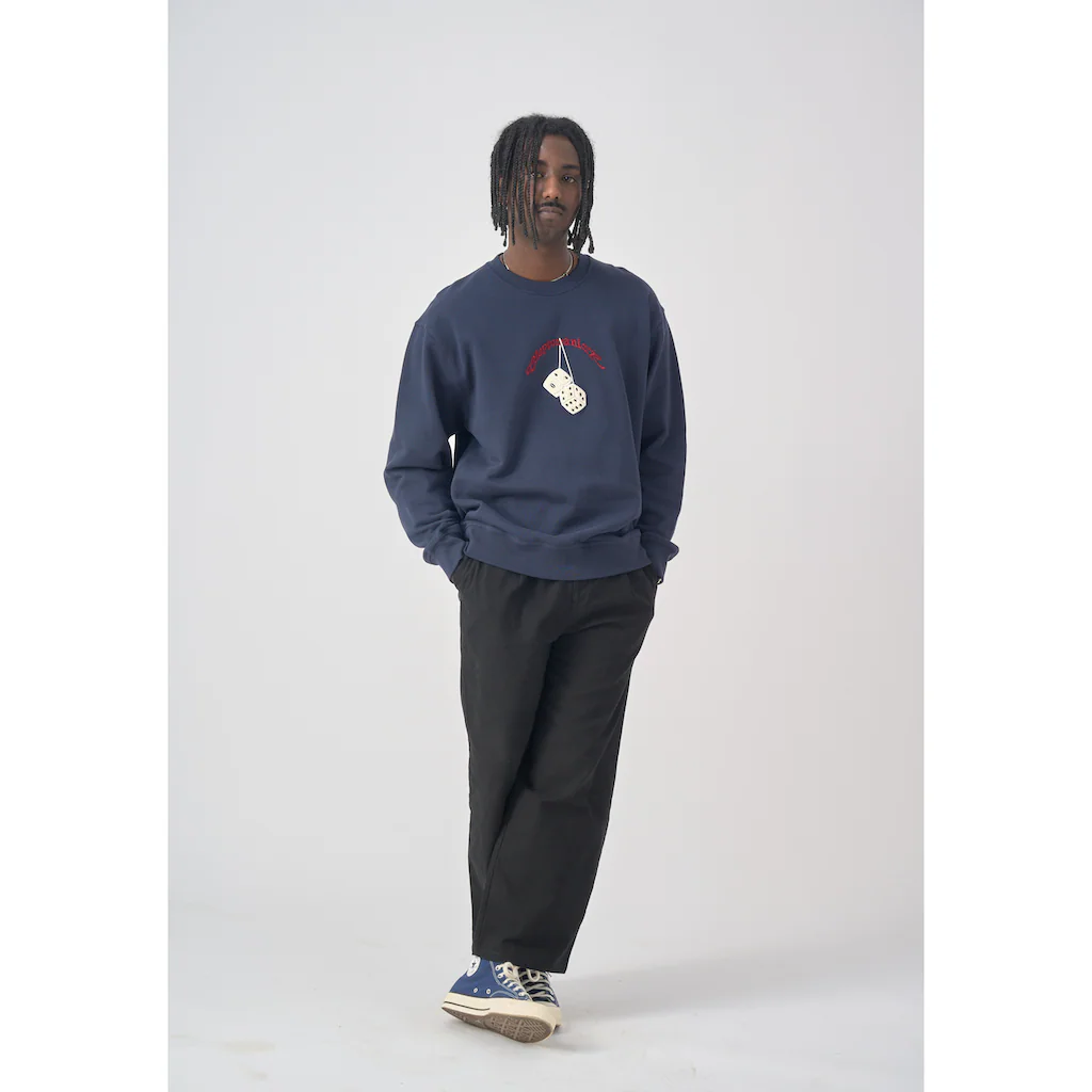 Cleptomanicx Sweatshirt »Boxy Crewneck Racing« Mit Lockerem Schnitt