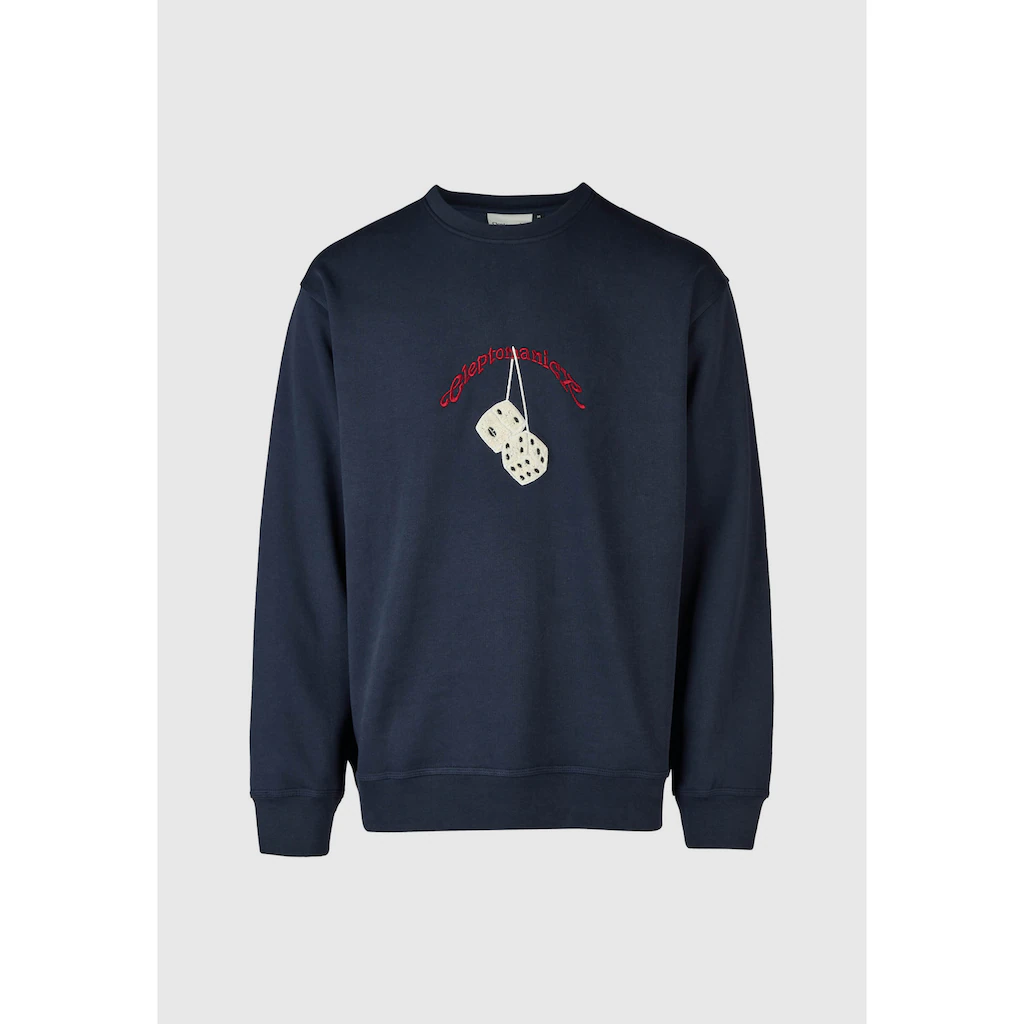Cleptomanicx Sweatshirt »Boxy Crewneck Racing« Mit Lockerem Schnitt