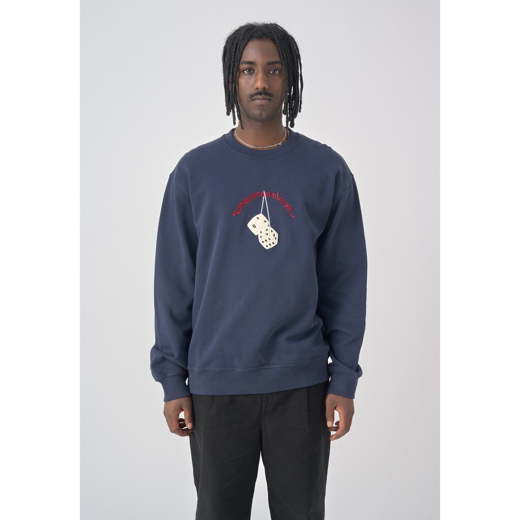 Cleptomanicx Sweatshirt »Boxy Crewneck Racing« mit lockerem Schnitt