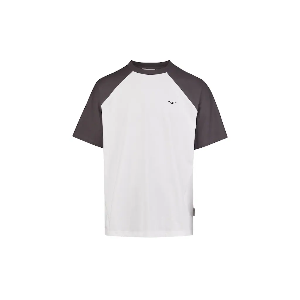 Cleptomanicx T-Shirt »Boxy Tee Ligull College« In Lockerem Design