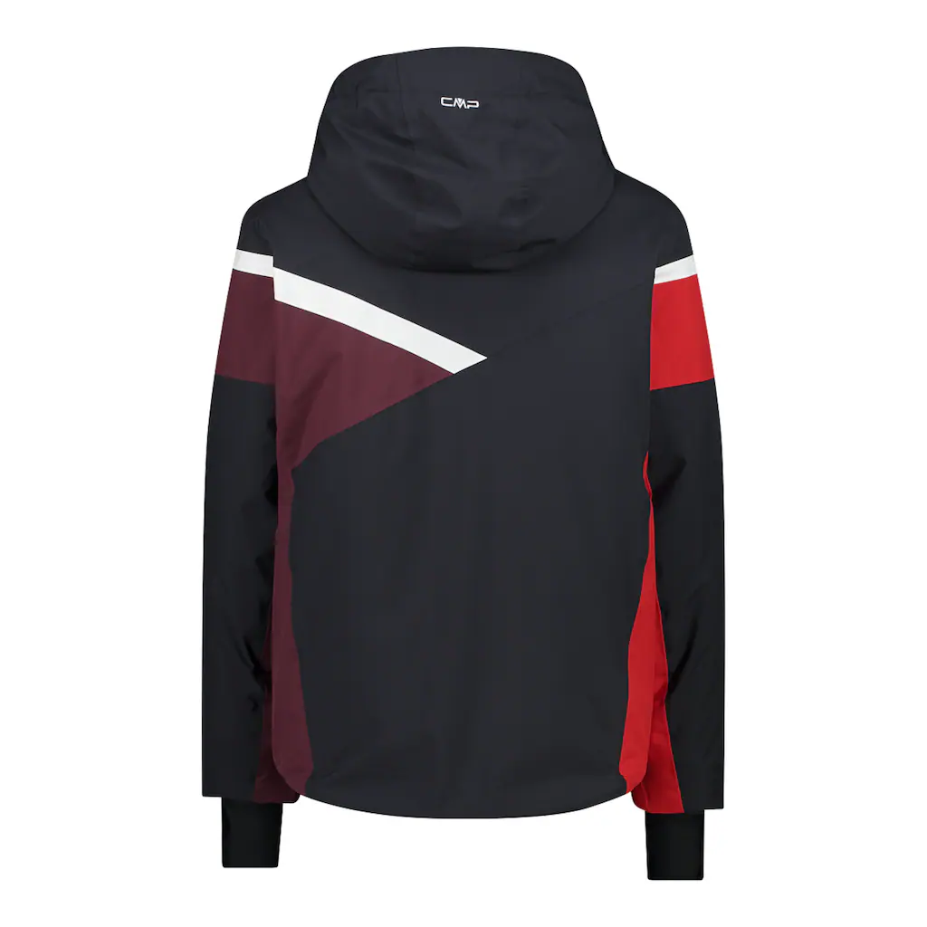 CMP Skijacke »33W0827-L931 MAN JACKET FIX HOOD PETROL« Mit Kapuze Auf Rechnung Kaufen