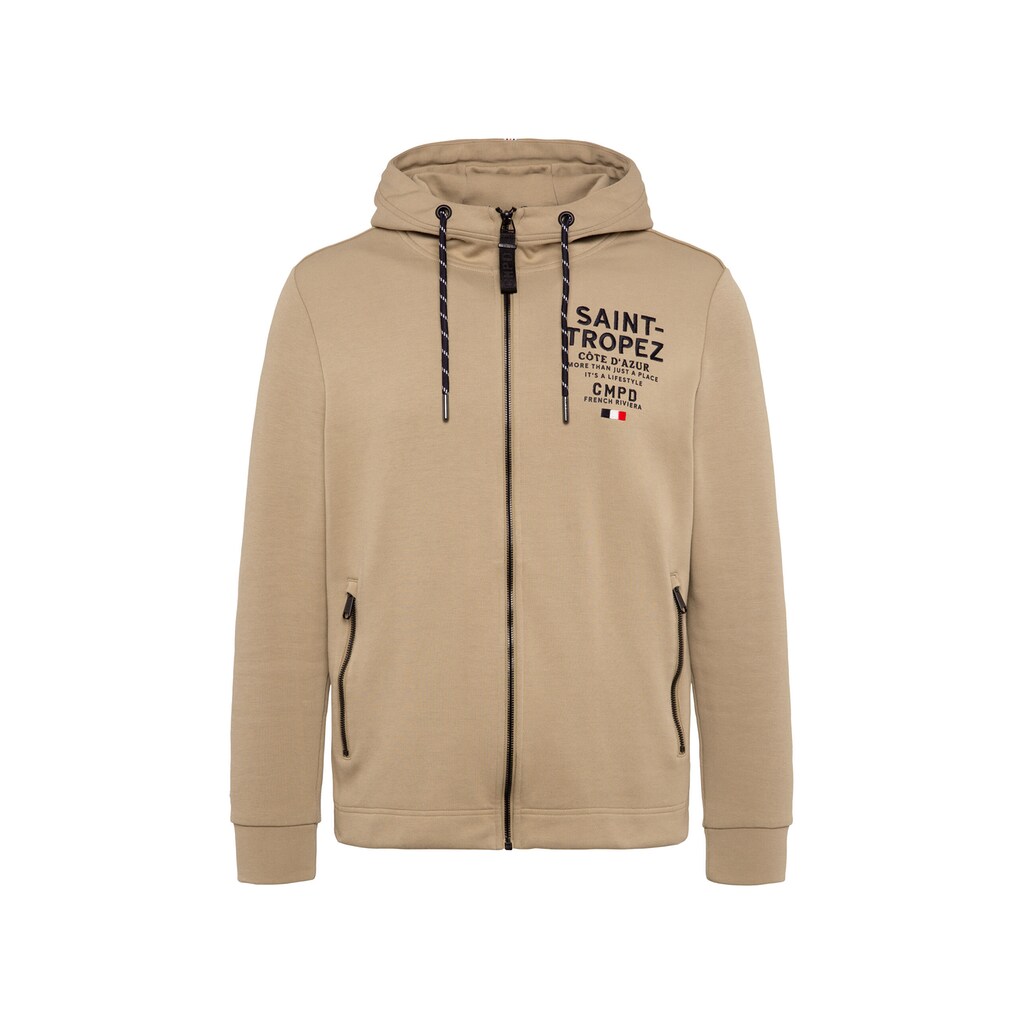 CMPD Kapuzensweatjacke Mit Verstellbarem Gummizug Im Saum ▷ Bestellen