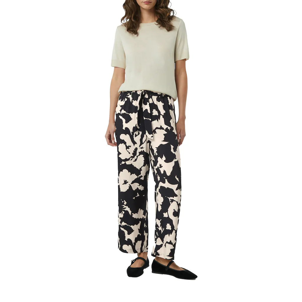 Comma Relaxhose Mit All-Over Print