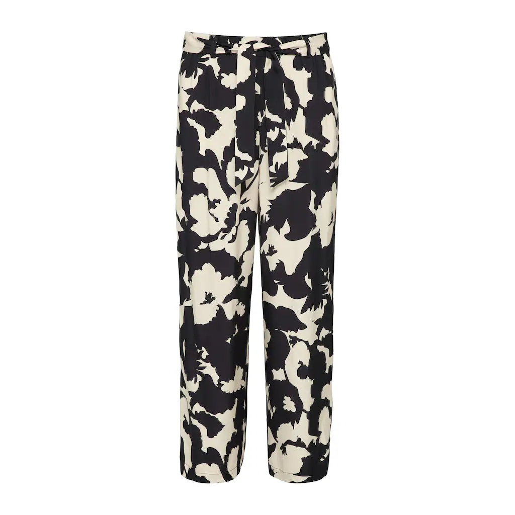 Comma Relaxhose Mit All-Over Print