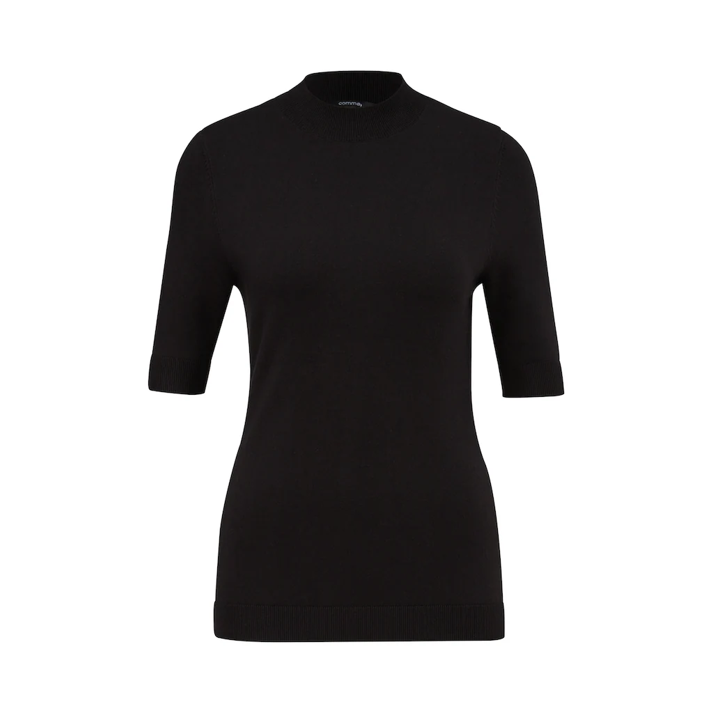 Comma Strickpullover Mit Turtleneck