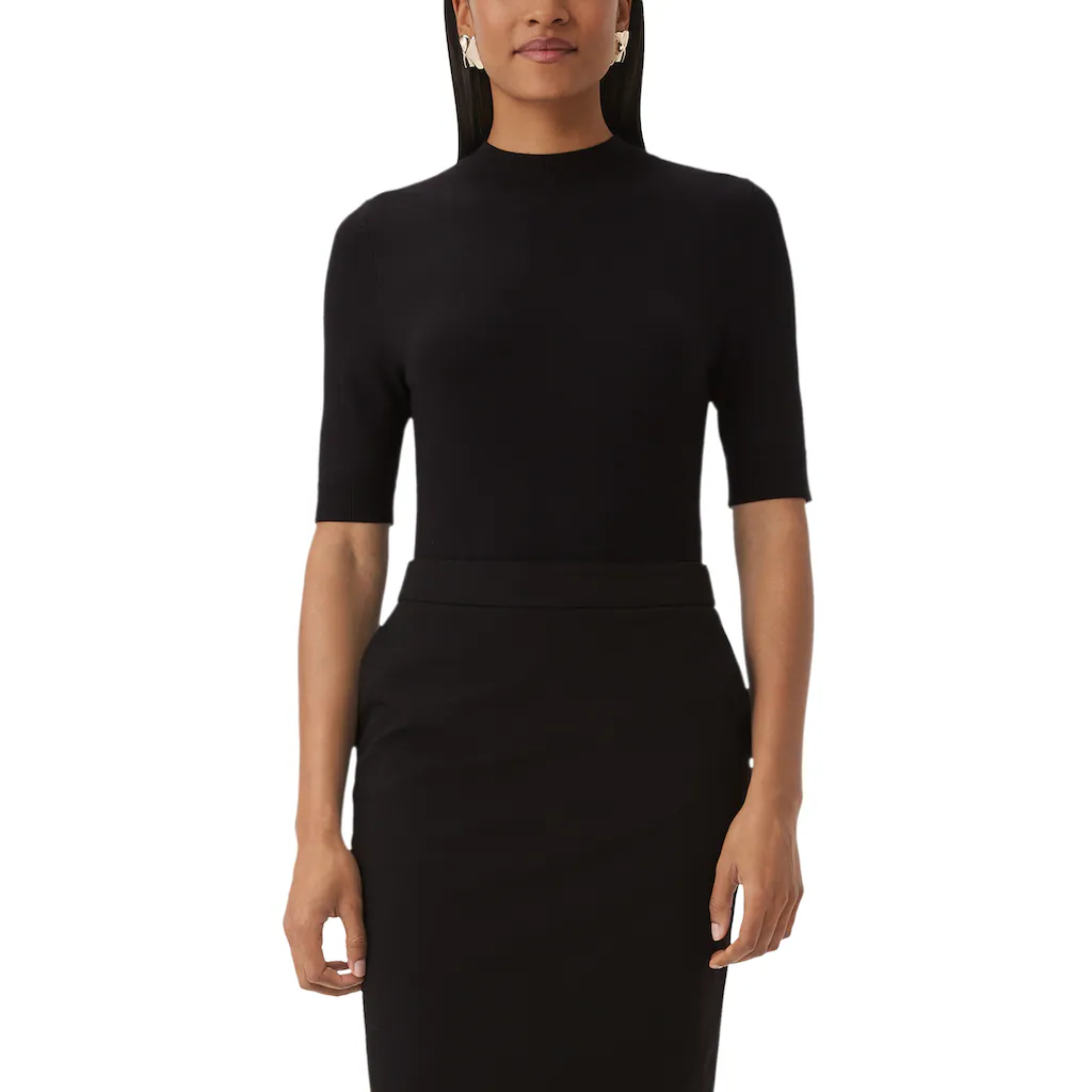 Comma Strickpullover mit Turtleneck