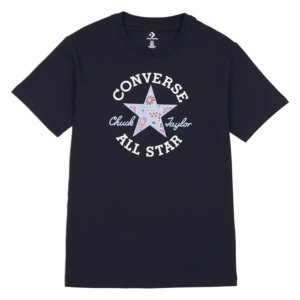 Converse T-Shirt »WOMEN'S CONVERSE FLORAL PATCH T-SHIRT«