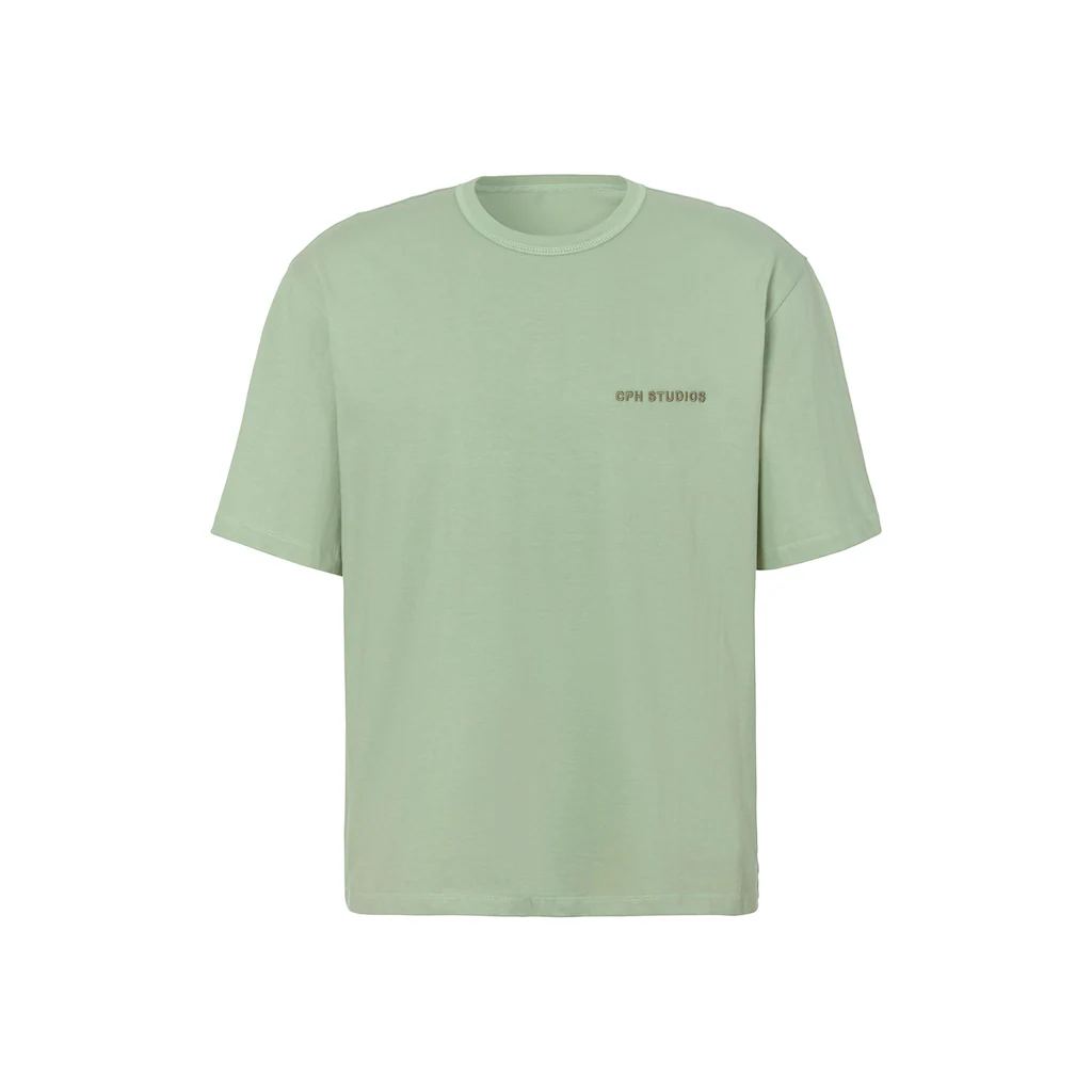 Copenhagen Studios T-Shirt »mit Hochwertiger Logostickerei« Loose-fit Oversize-Shirt Aus Heavy Bio-Baumwoll-Qualität