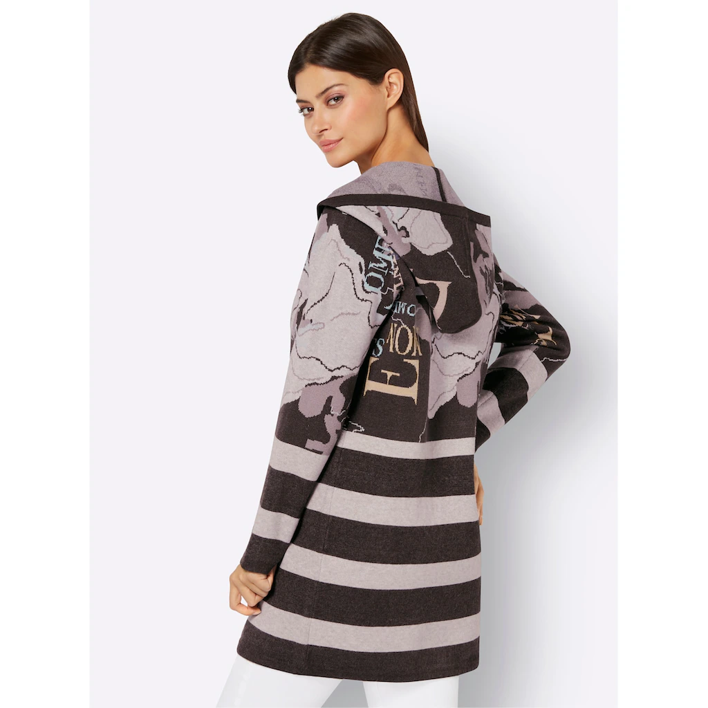 Creation L Jacquardstrickjacke