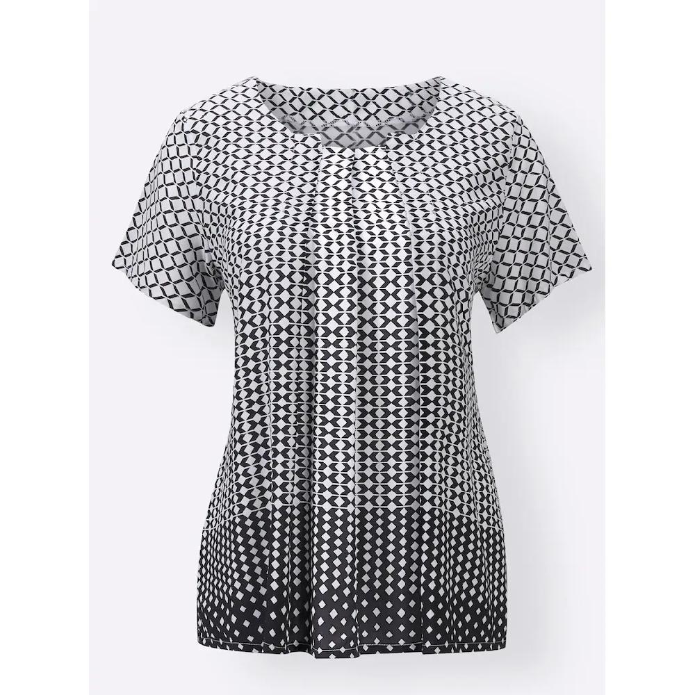 Creation L Kurzarmbluse