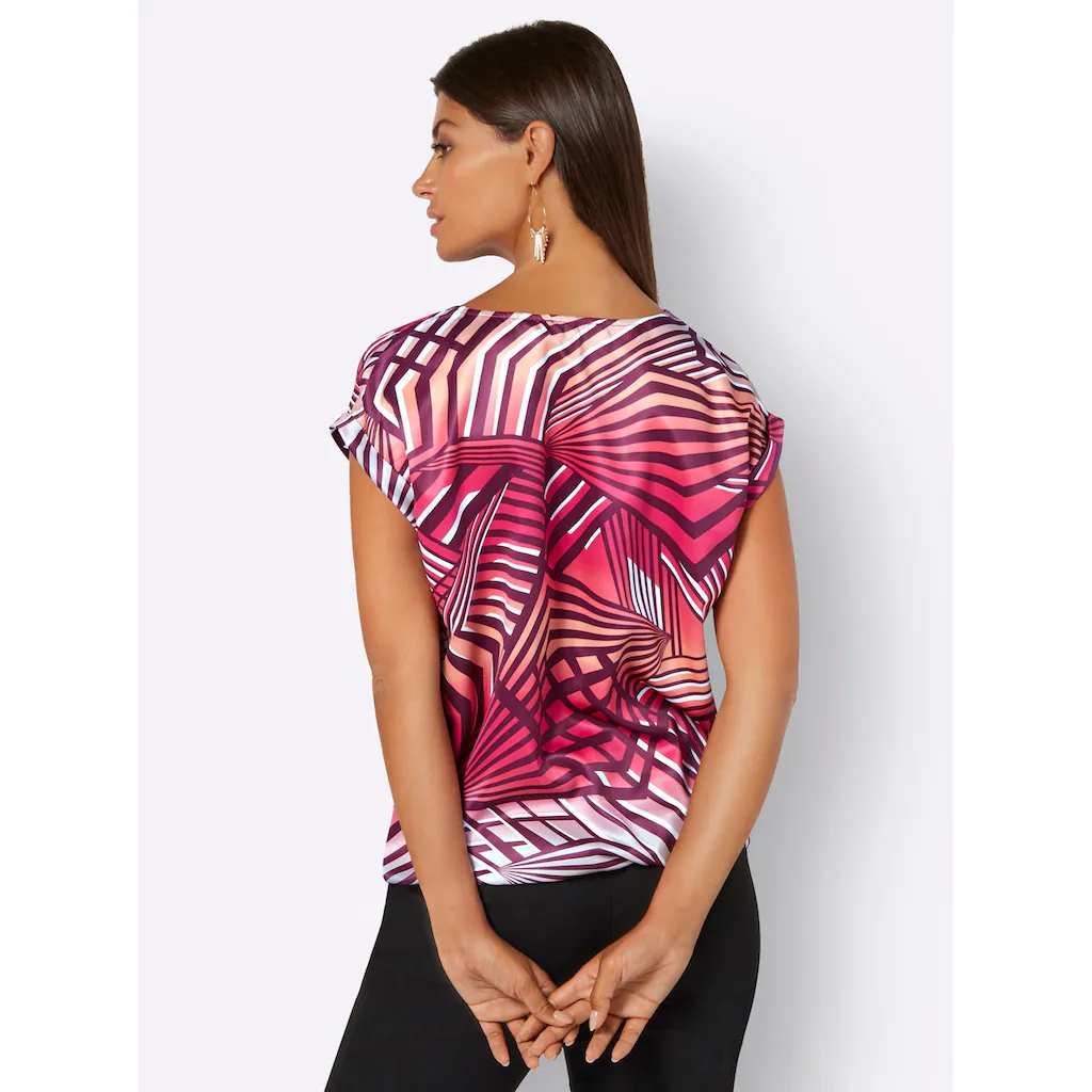 Creation L Kurzarmbluse