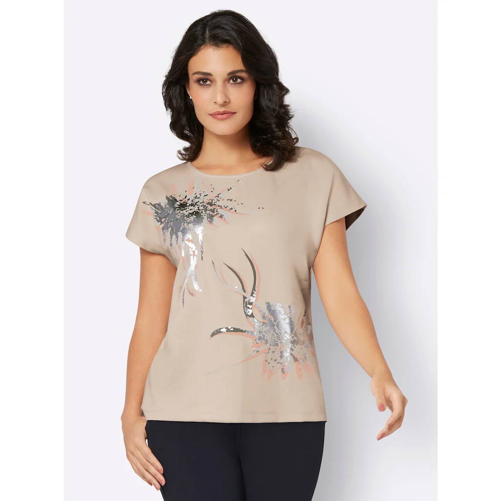 Creation L Kurzarmshirt »Shirt« (1 Tlg.)