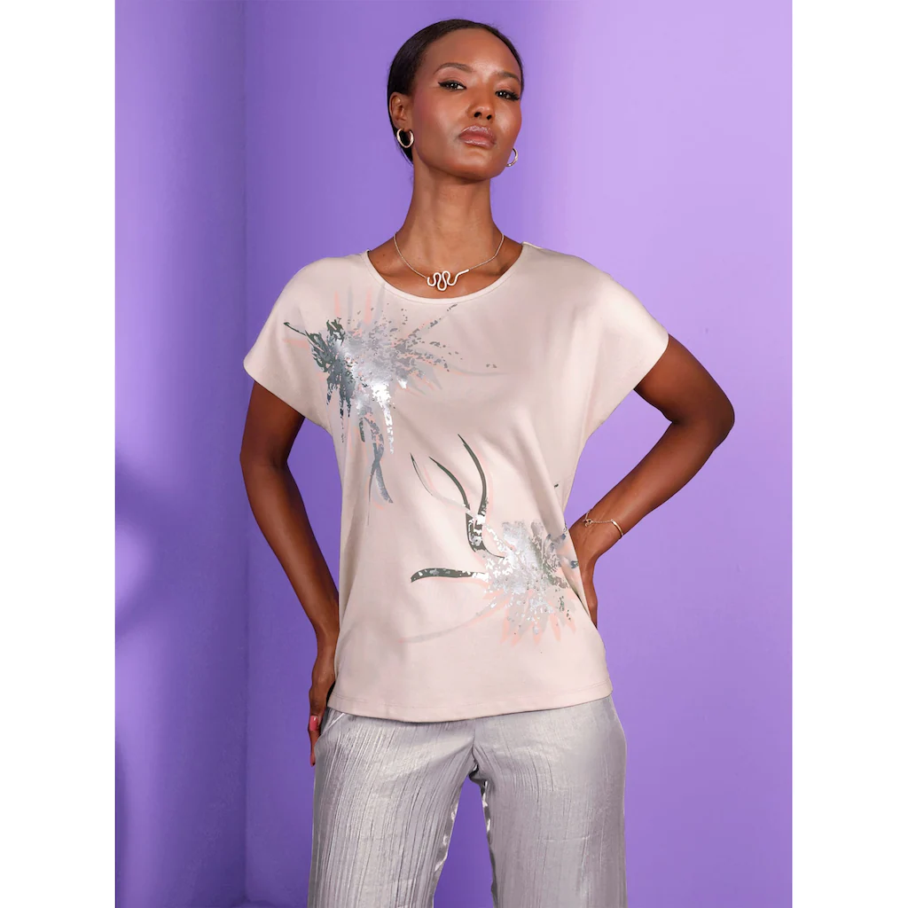 creation L Kurzarmshirt »Shirt« (1 tlg.)