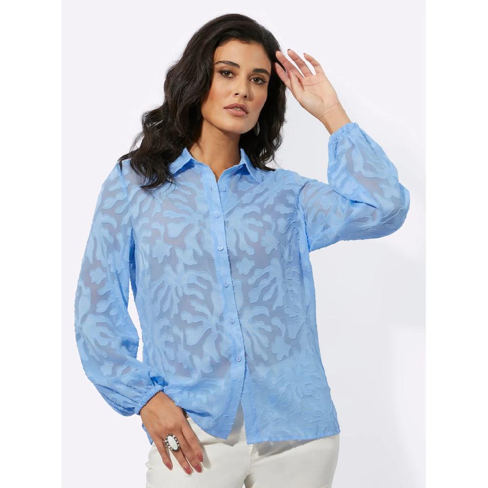 Creation L Langarmbluse