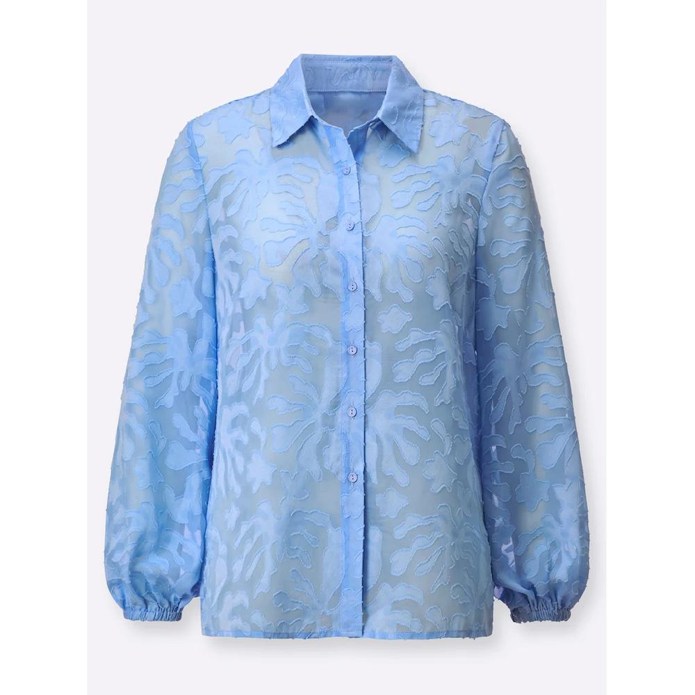 Creation L Langarmbluse