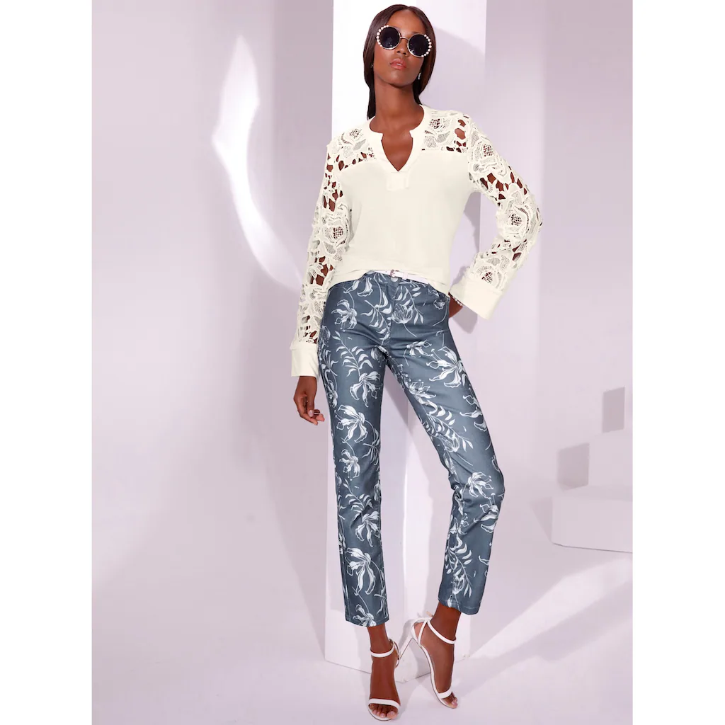 creation L Langarmshirt »Shirt« (1 tlg.)