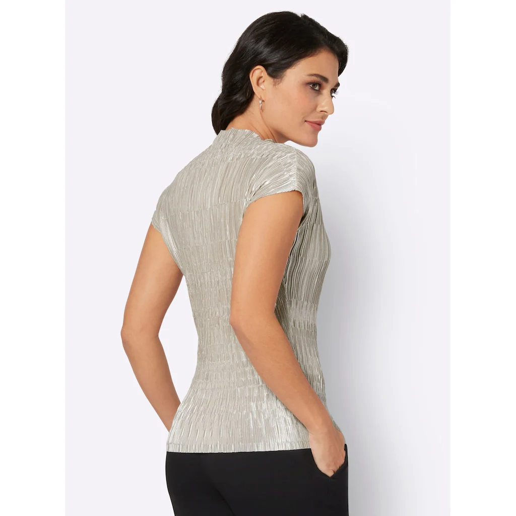 Creation L Plisseebluse