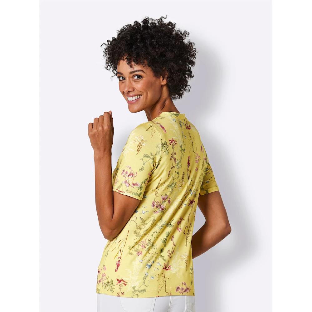 CREATION L PREMIUM Print-Shirt »Lyocell-Shirt« (1 Tlg.)