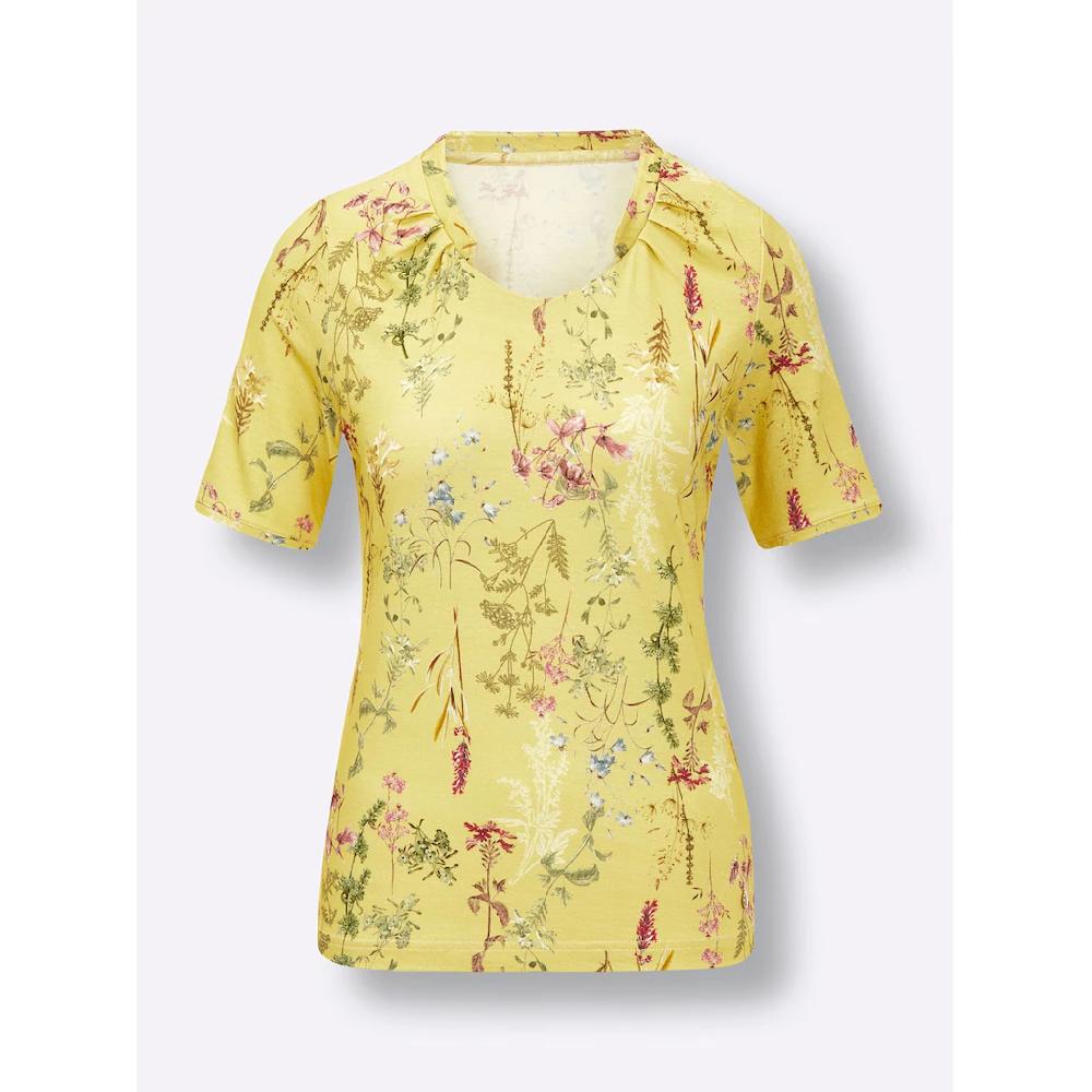 CREATION L PREMIUM Print-Shirt »Lyocell-Shirt« (1 Tlg.)