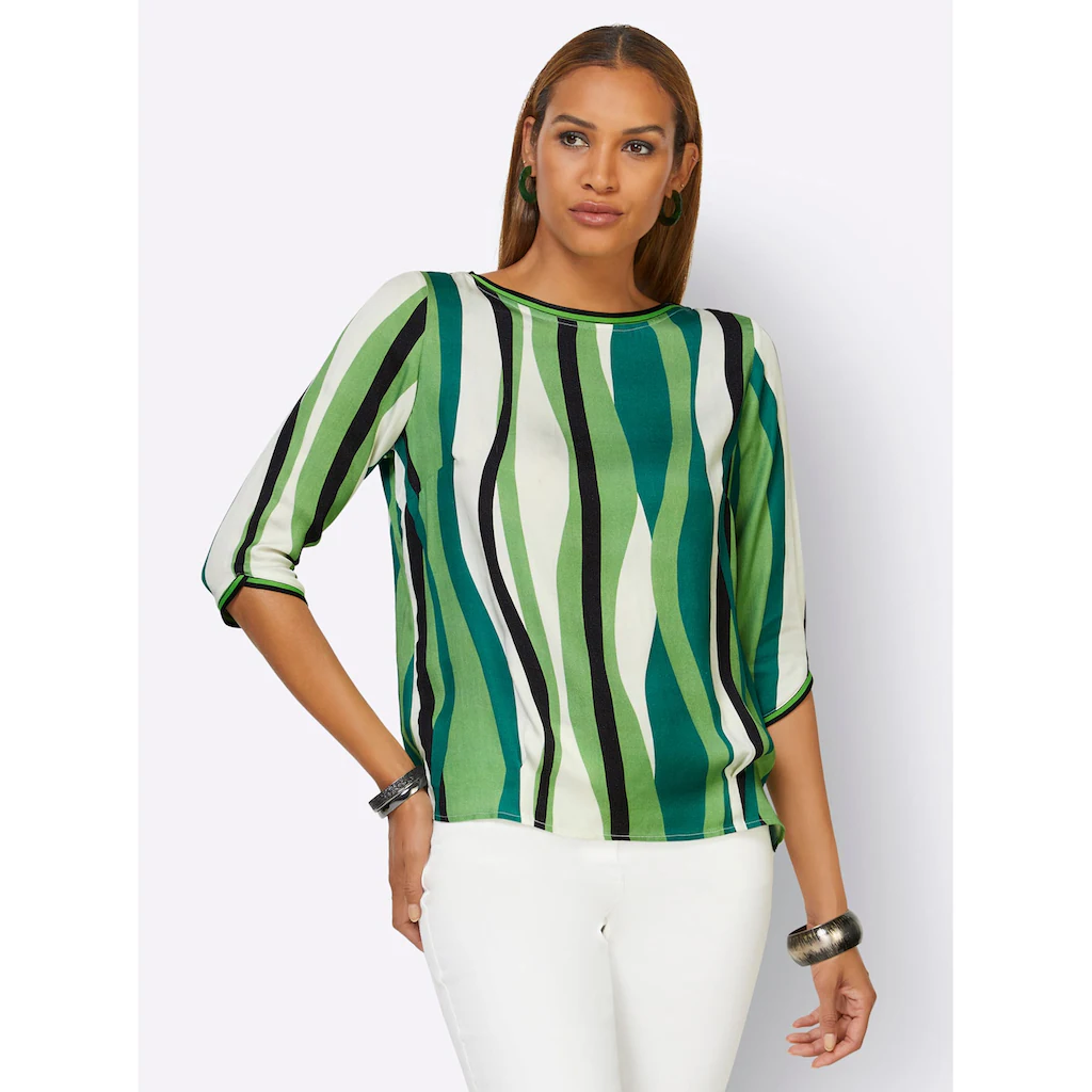 Creation L Satinbluse