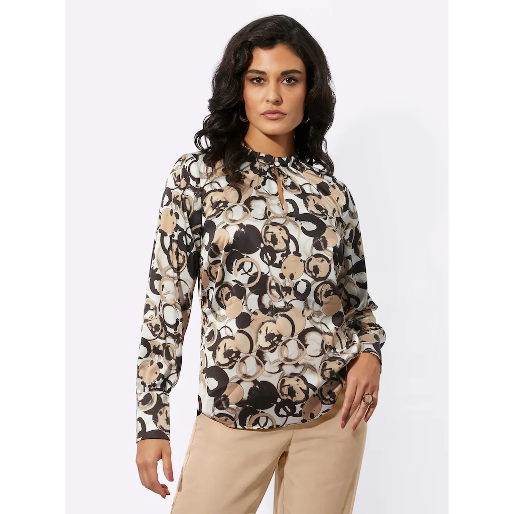 Creation L Satinbluse