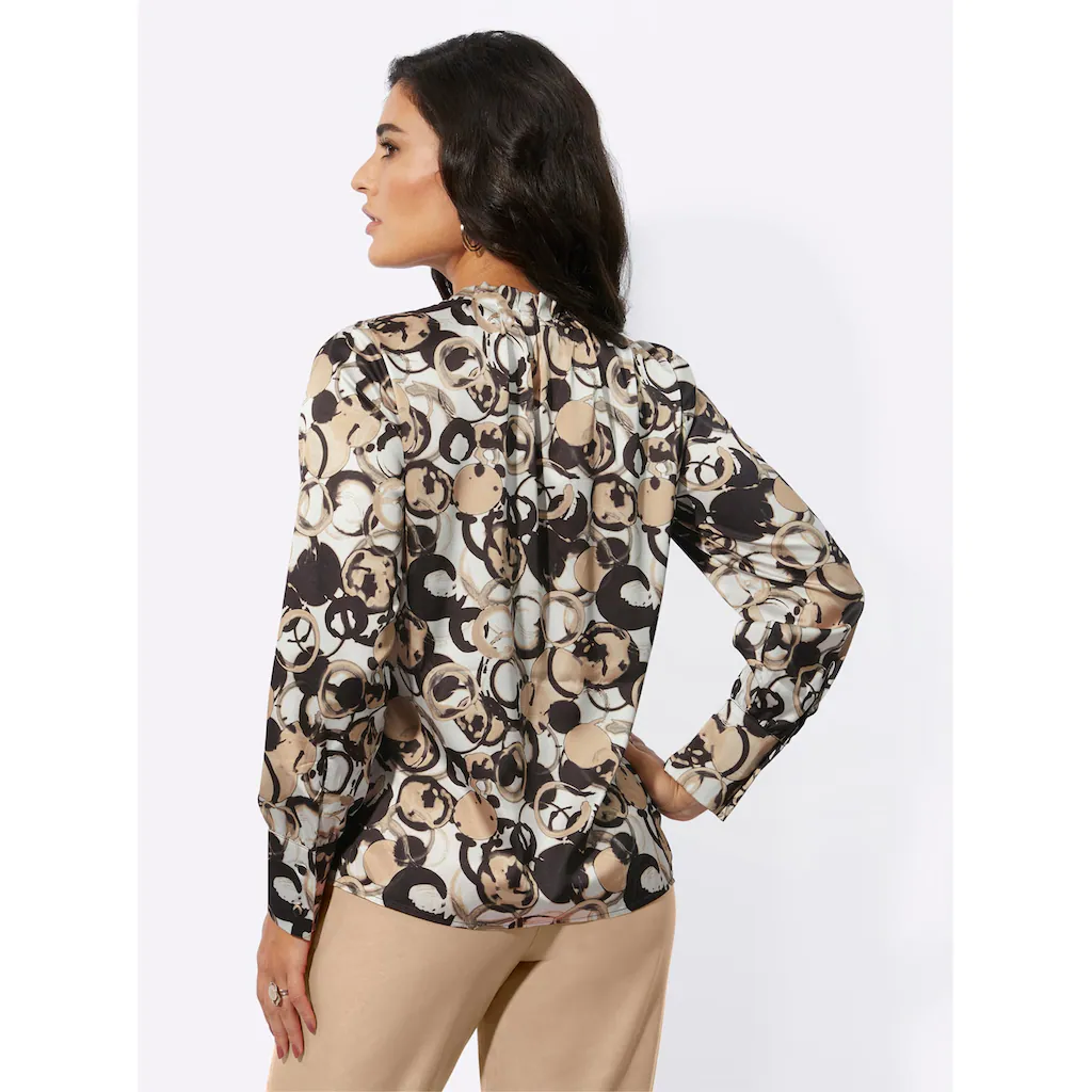 Creation L Satinbluse