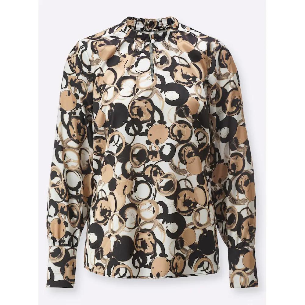 Creation L Satinbluse