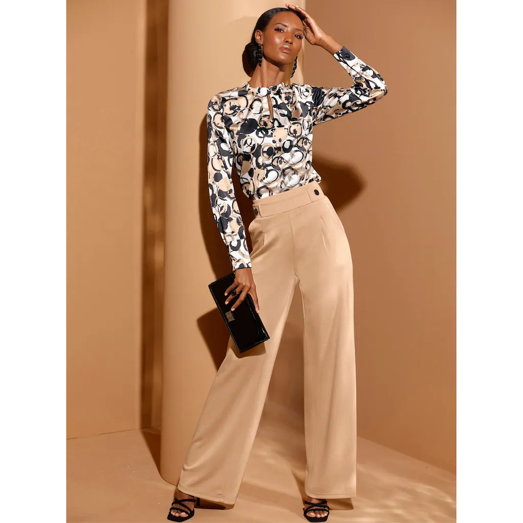 Creation L Satinbluse