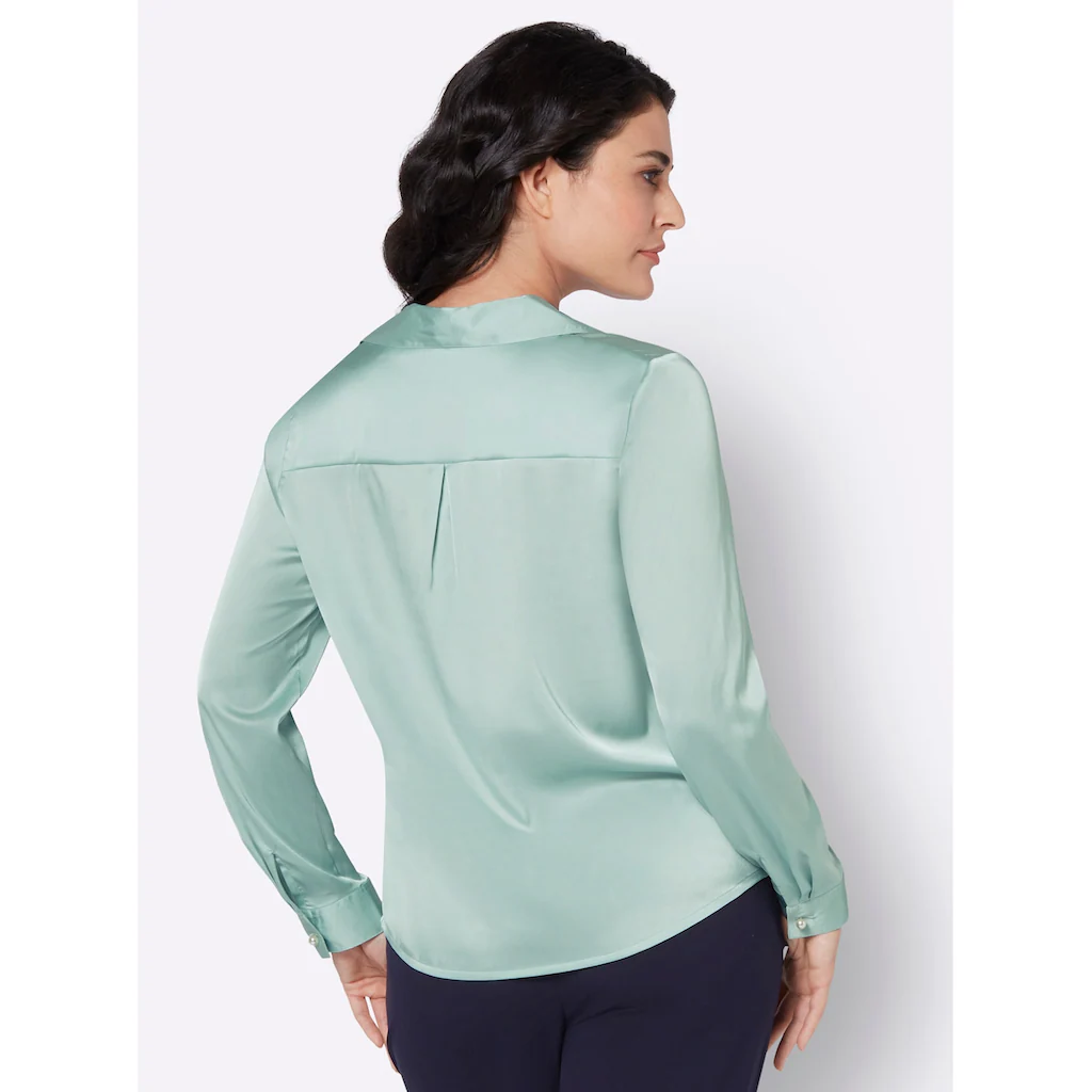 Creation L Satinbluse