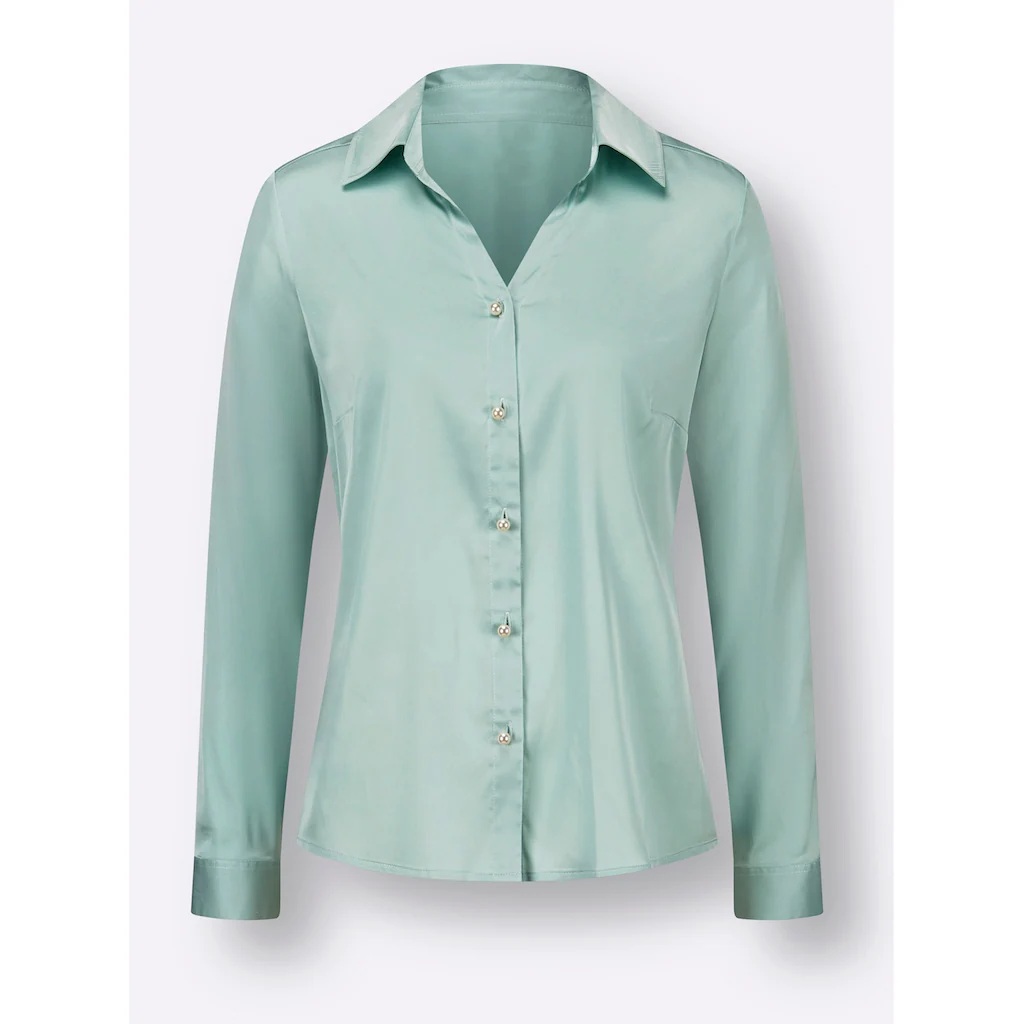 Creation L Satinbluse