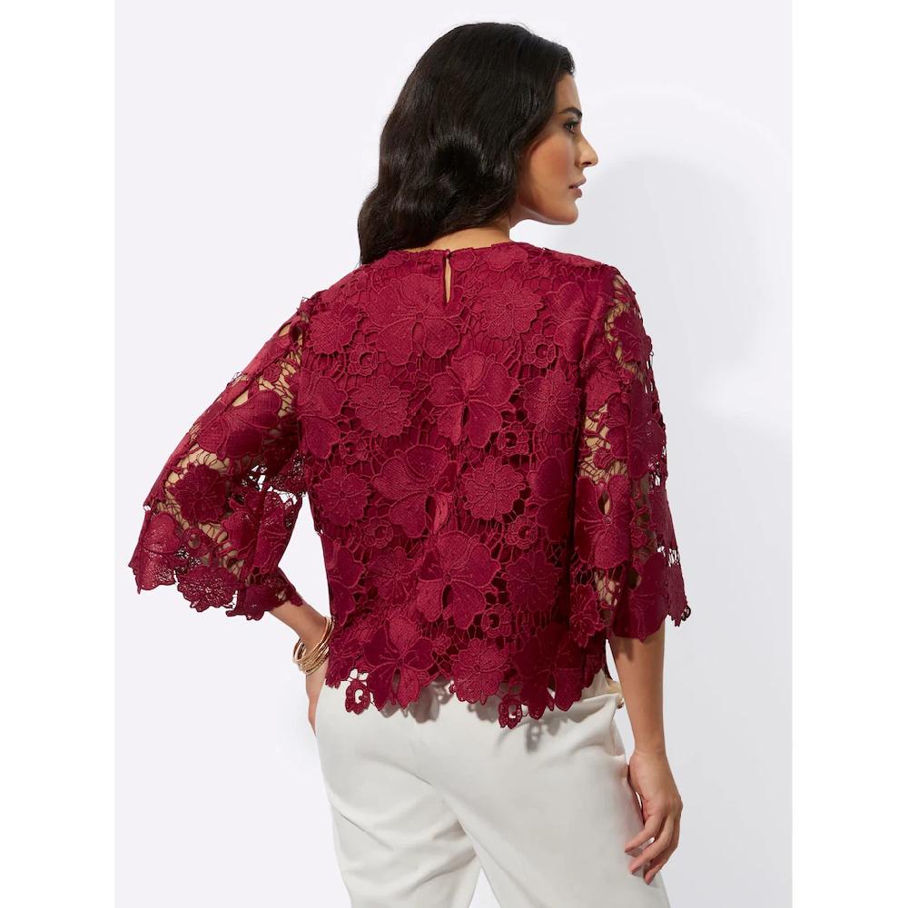 Creation L Spitzenbluse