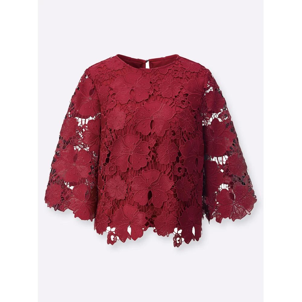 Creation L Spitzenbluse