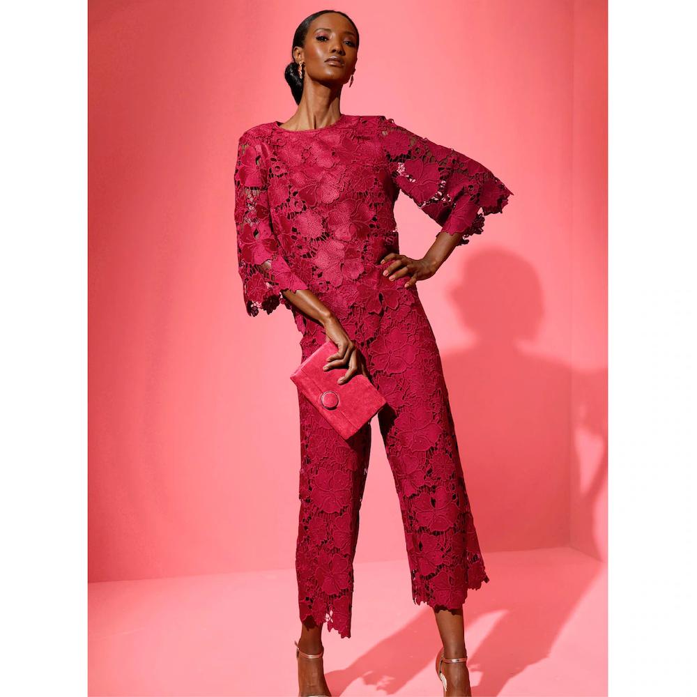 creation L Spitzenbluse