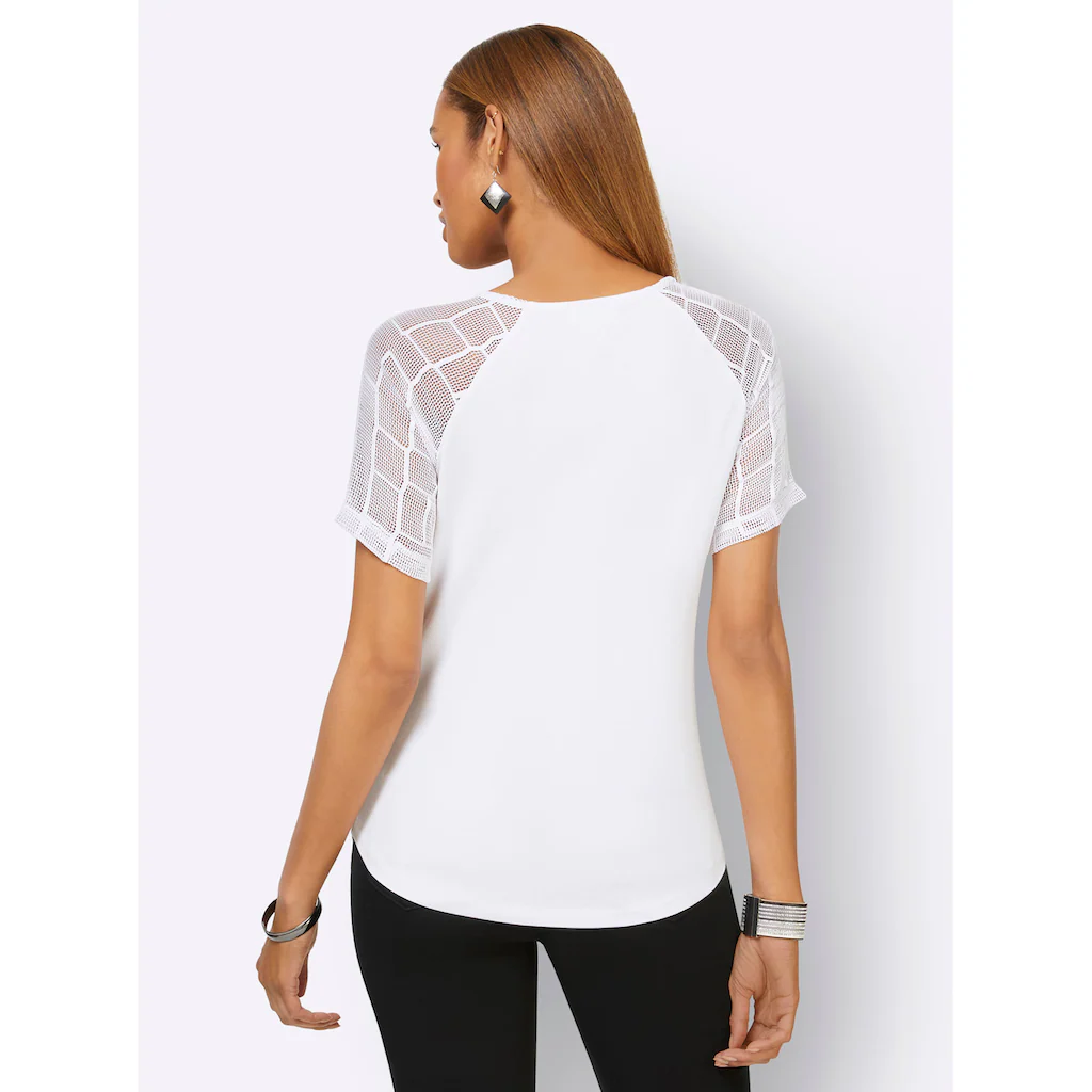 Creation L Spitzenshirt »Shirt« (1 Tlg.)