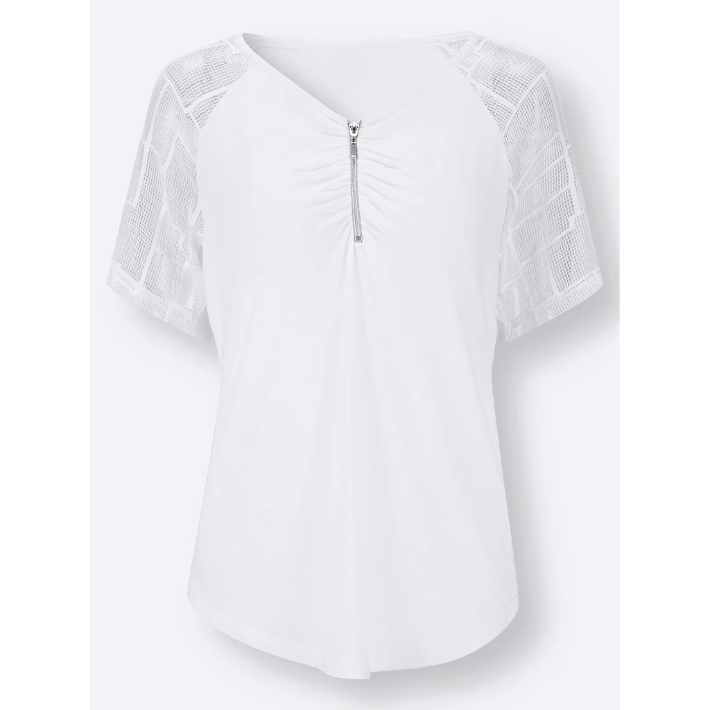 Creation L Spitzenshirt »Shirt« (1 Tlg.)