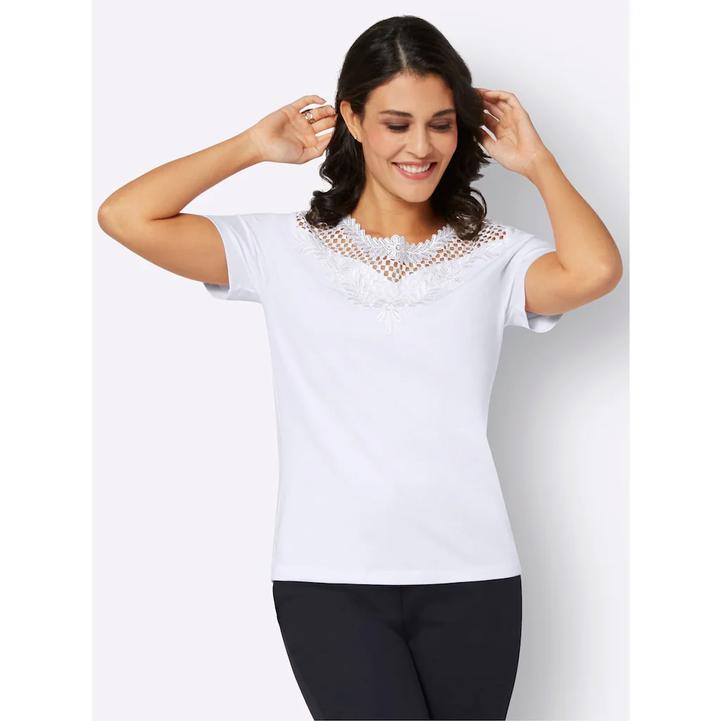 Creation L Spitzenshirt »Shirt« (1 Tlg.)